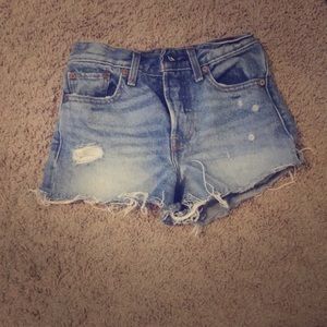 Levi’s denim shorts